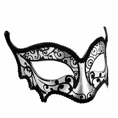 Ladies Venetian Fancy Dress Masquerade Costume Carnival Party Ball Mask • £7.36