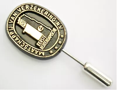 $6.78 • Buy V959) Vintage Eersie Rotterdamsche Maatschappij Van Verzekering Pin Badge