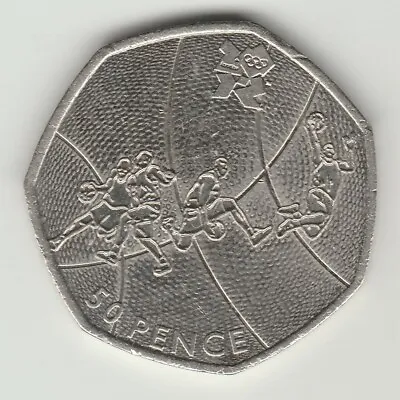 Olympic 50p  Basketball  • £2.55