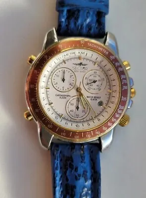 Mens Watch Sector Adv1000 Chronograph Vintage Old Rare Mans Watches Mens Shirts • £52.99