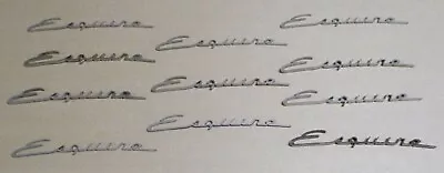 1955- 1956 Packard Esquire Trunk  Script- Ss- Laser Cut - Set Of 11 • $150