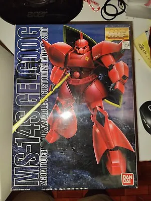 New Master Grade MG Gelgoog 2.0 1/100 Mobile Suit Gundam MS-14S Bandai Model Kit • $89.99