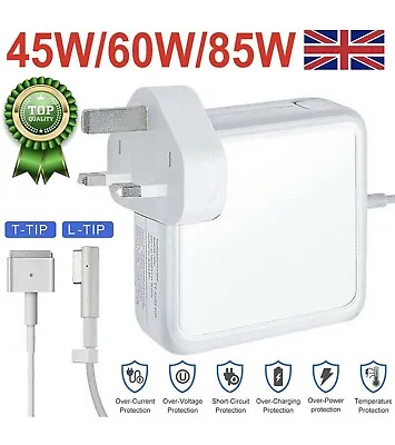 45W 60W 85W 96W AC Power Adapter Charger For Apple Macbook Pro/Air • £15.99
