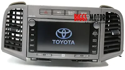 2009-2012 Toyota Venza JBL Navigation Radio Display Screen Cd Player 86120-0T061 • $999.99