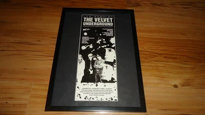 £13 • Buy VELVET UNDERGROUND The Best Of-framed Original Press Release Promo Advert
