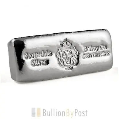 5oz Scottsdale Silver Cast Bar • £198.48