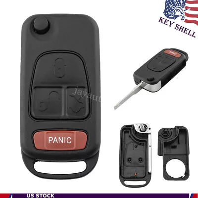 Smart Key Fob Shell Case For 1998 1999 2000 2001 2002 2003 Mercedes Benz ML320 • $9.28