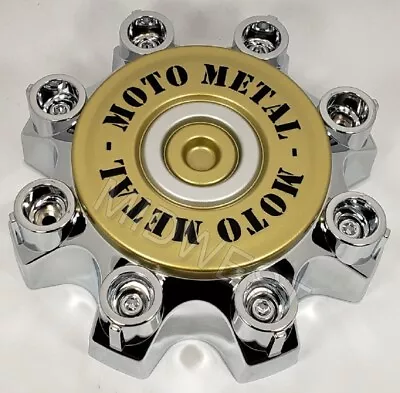 New MO979CAPA2-CH Moto Metal 8 Lug Chrome MO979 Wheel Rim Center Cap W Screws • $29