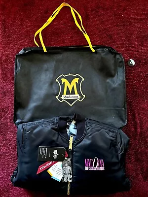 Madonna Vip Jacket Only Celebration Tour Erotica Sex Prayer Cross & Promo Bag Lp • $695