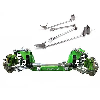 Independent Front Suspension 1928 47 Ford Mustang II 2 IFS & Rear 4 Bar Kit • $2643.95