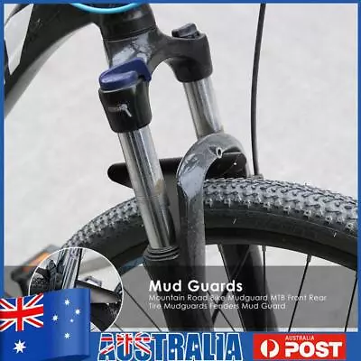 Mountain Road Bike Mudguard MTB Front Rear Tire Mudguards Fenders Mud Guard • $9.29