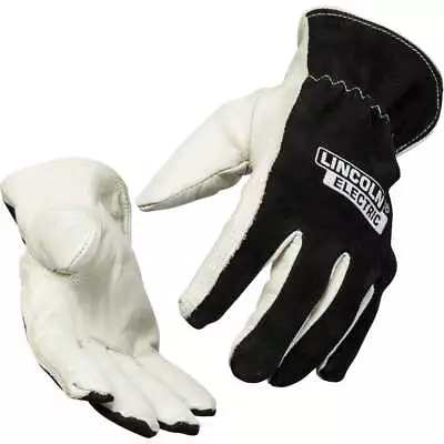 Lincoln Electric Welders Leather Drivers Gloves Medium • $30.99