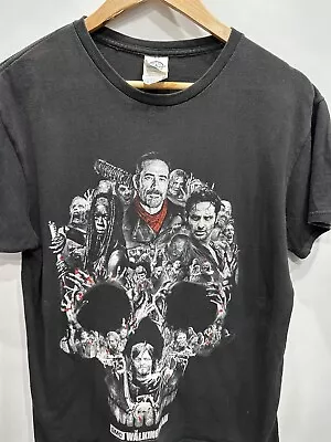 The Walking Dead Caricature Skull Art T-Shirt Size M - Delta Pro Weight • $23