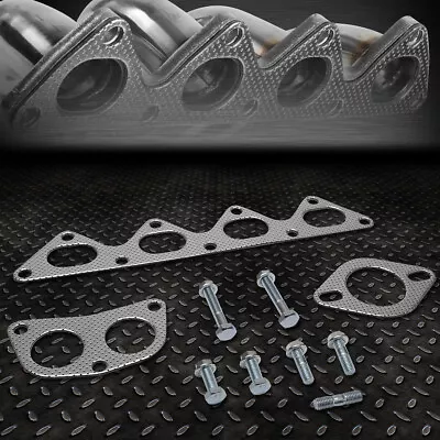 For 89-94 Eclipse Gs Talon Es Laser Rs Dohc Exhaust Manifold Header Gasket+bolts • $18.99