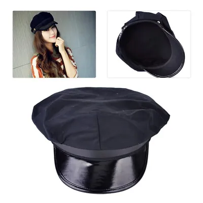 Octagon Yacht Captain Skipper Sailor Police Sheriff Hat Cap Cosplay Costume • £9.24