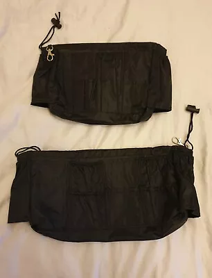 Black Bag Dividers X 2 Sizes Inner Pockets New Bag Helper! • £5