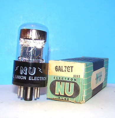 6AL7GT NU NOS Radio Audio Electron Ray Magic Eye Amplifier Vacuum Tube Valve • £12.04