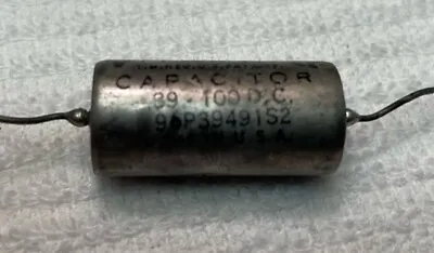 Sprague Vitamin Q Capacitors .39 – 100 • $4