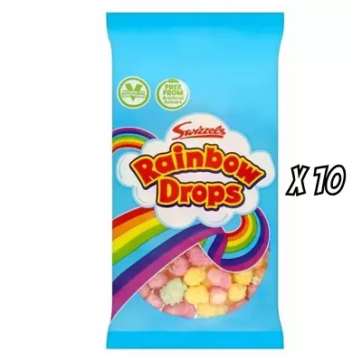 Swizzels Rainbow Drops Pack Of 10 • £7.99