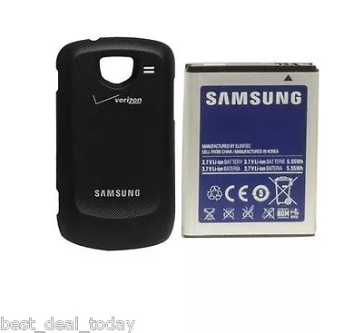 OEM Samsung Extended Life Battery&Door For Brightside SCH-U380 Verizon 1500mah • $42.07