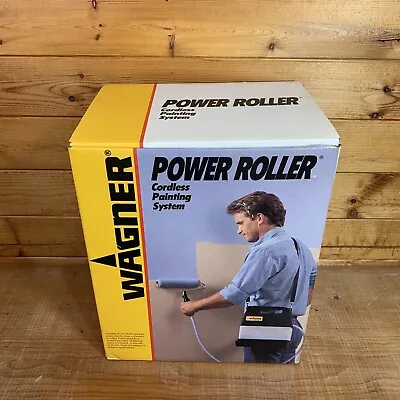 WAGNER Power Roller Cordless Painting Pump System Model 1990 #0156030 NEW In Box • £64.60