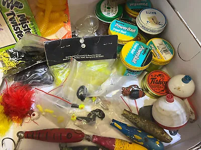 Fishing Accessories  Lures Bait Line And Hook Lot. Vintage Lures. • $18