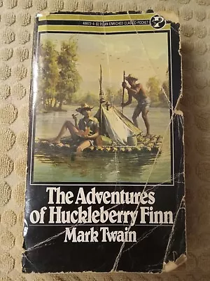 Vintage The Adventures Of Huckleberry Finn By Mark Twain Vintage 1973  • $4