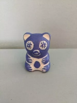 Pablo Zabal Porcelain Bear Blue Zoo Signed Vintage • $24