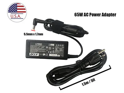 Acer Liteon PA-1650-86 PA-1300-04 PA-1600-07 PA-1650-01 65W AC Adapter Charger • $17.70