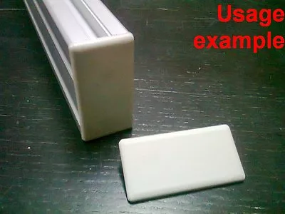 Aluminum T-slot Profile End Cap Plastic White-grey 30x60mm 8-set • $13.30