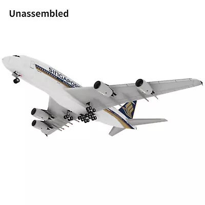 1:120 A380 Singapore Airlines Civil Airliner Paper Model Unassembled Ornaments • $7.49