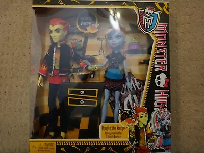 New Monster High Dolls Double The Recipe Abbey Bominable And Heath Burns • $69.99