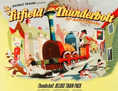 Rapido Trains 922001 Titfield Thunderbolt Deluxe Pack Train Pack DCC Sound • £365