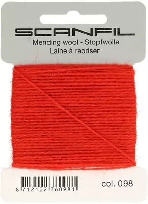 FLAME Scanfil Thread For Darning & Mending - 55% Wool 45% Nylon 15 Metres • £2.05