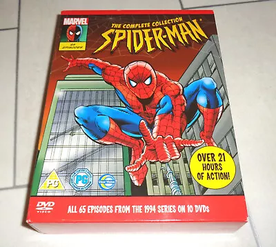 Spider-Man The Complete 1994 Collection 10 DVD UK Box Set Marvel • £140