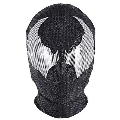 Black Venom Spider-Man Mask Halloween Cosplay Masks Costume Props Adult Kids • $23.65