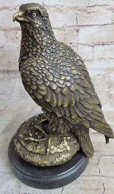 12  Elegant Classical Marble American Bald Patriotic Eagle Sculpture Statue BB • $139.65