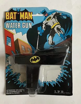 $99.99 • Buy VINTAGE 1970’s ITALY BATMAN WATER GUN MIP! Bootleg AHI/AZRAK HAMWAY! RARE! IPR