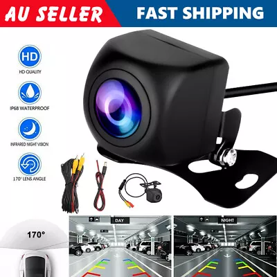 Waterproof 4 Pin Reverse Camera Car Rear View Parking Night Vision For Truck Bus • $20.66