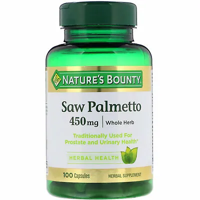 $100.50 • Buy Saw Palmetto, Prostate & Urinary Health, Lab Tested, 450mg, 100 Or 250 Capsules