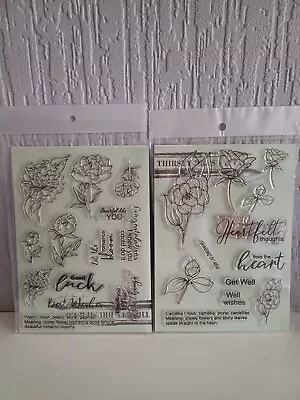 £7 • Buy Thirsty Brush Floral Stamps