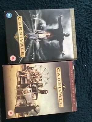 £11.99 • Buy CARNIVALE COMPLETE SERIES 1 & 2 DVD 2 BOX SETS Region 2