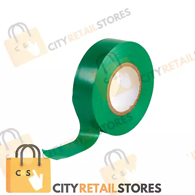 New Green PVC Tape Electrical Insulation Flame Retardant All Colours • £4.53