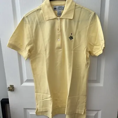 Size S Golf Polo Yellow From Merion Golf Club By Izod Club • $25