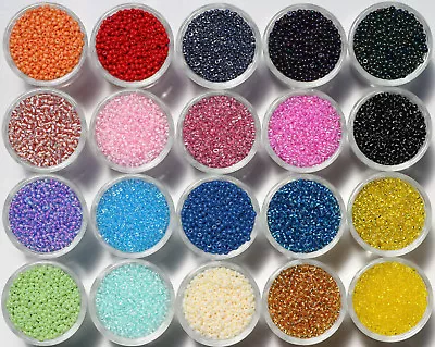 Czech Glass Seed Beads 9/0 10g. Rocaille Preciosa - Ornela • $1