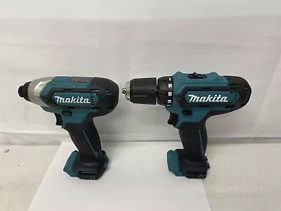 Makita FD05 3/8  Drill/Driver & DT03 1/4  Impact Driver 12V CXT Bare Tools • $49.99