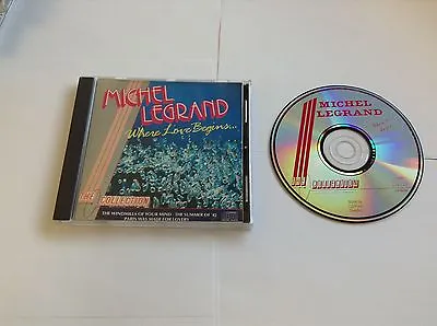 Where Love Begins By Michel Legrand - CD - MINT • £4.23