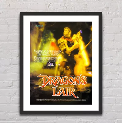 Dragon's Lair Nintendo NES Game Boy Glossy Poster Print 18  X 24  G0039 • $22.98