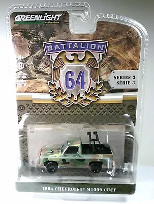 Greenlight 1:64  Battalion 64 1984 Chevrolet M1009 CUCV • $14.95