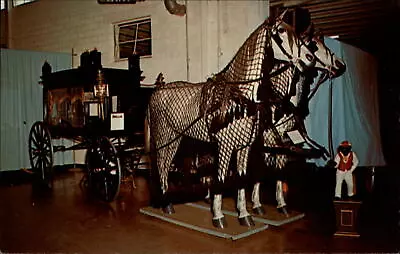 Pioneer Village Lincoln Nebraska Horse Drawn Hearse ~ 1950s-60s Vintage Postcard • $2.40